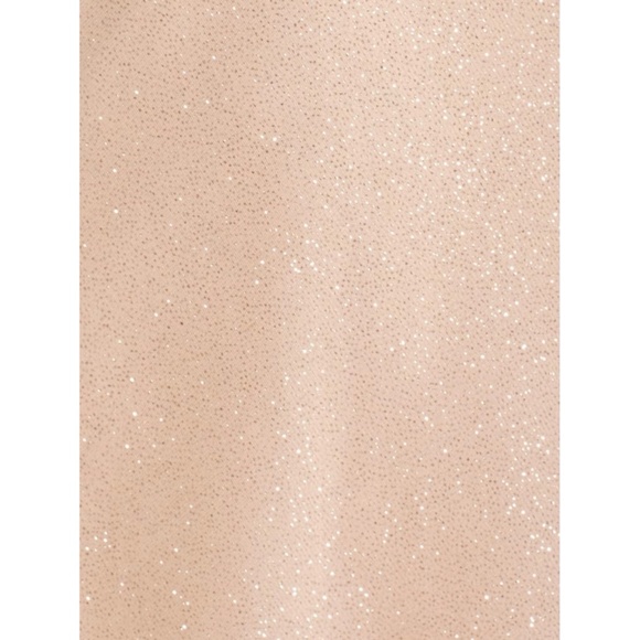 Jenny Yoo Devon Glitter Knit Gown - Picture 5 of 6